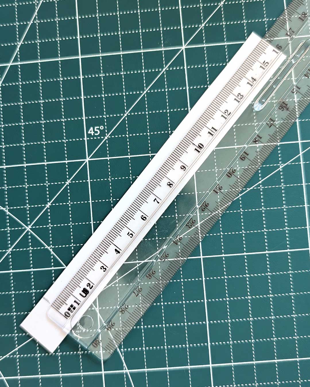 Wrist circumference measurement: step 4.